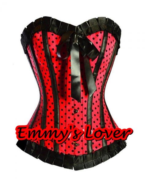 Corset Overbust Bolinha
