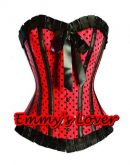 Corset Overbust Bolinha