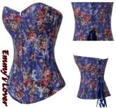 Corset Overbust floral