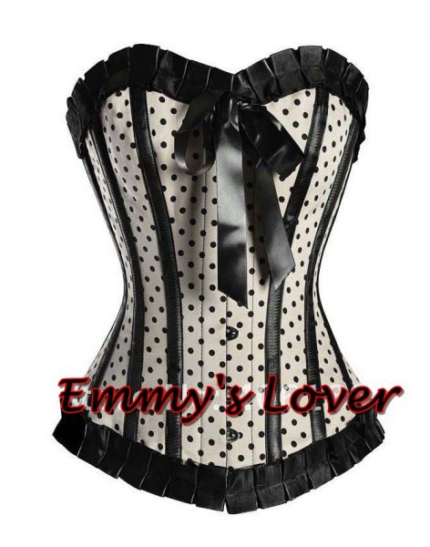 Corset Overbust Bolinha